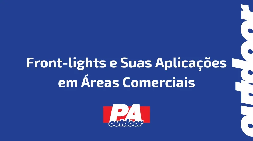 Front-lights e Suas Aplica&ccedil;&otilde;es em &Aacute;reas Comerciais