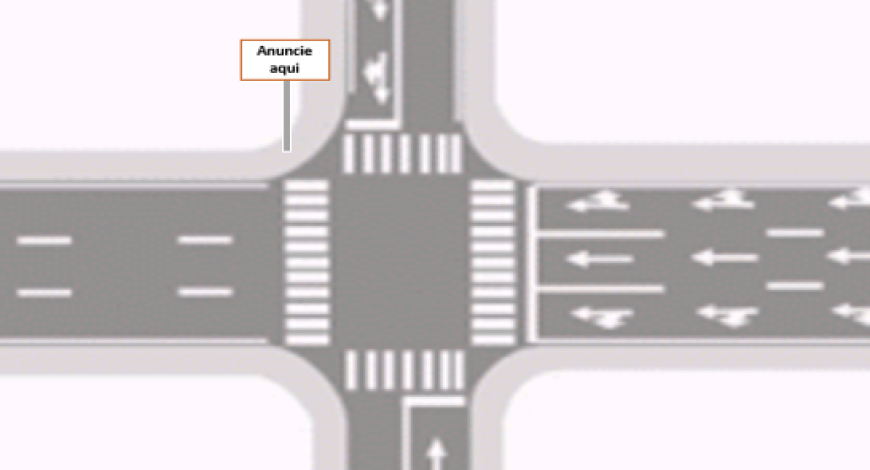 Placa de esquina